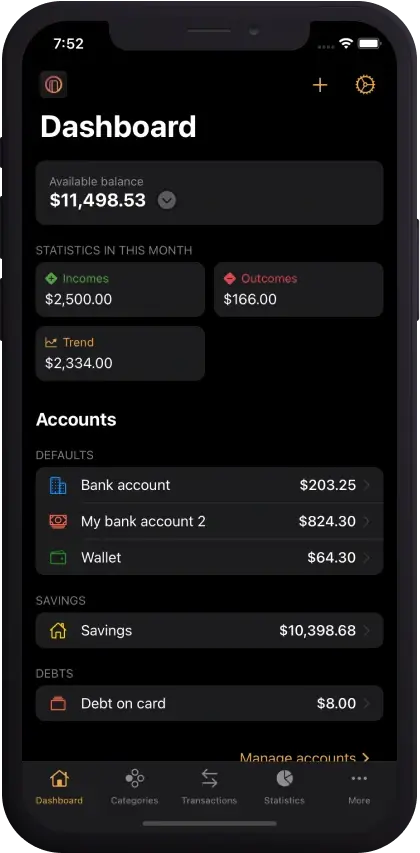 ConstCash app